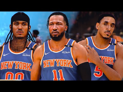 NEW LOOK KNICKS 😱 vs HAWKS | NBA 2K Ultra Realism | Full Gameplay [4K 60FPS]