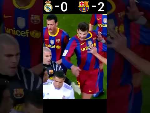 Real Madrid VS FC Barcelona 2010 La Liga Highlights 