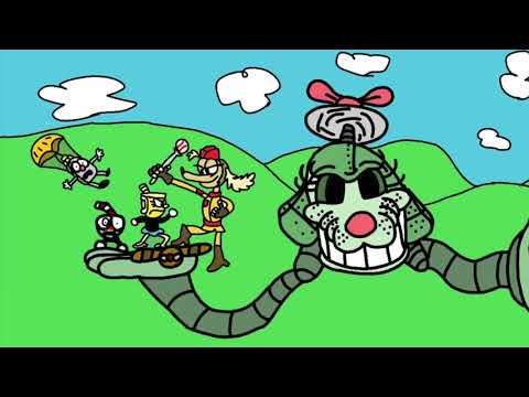Doggone Dogfight with lyrics (a Cuphead Song)
