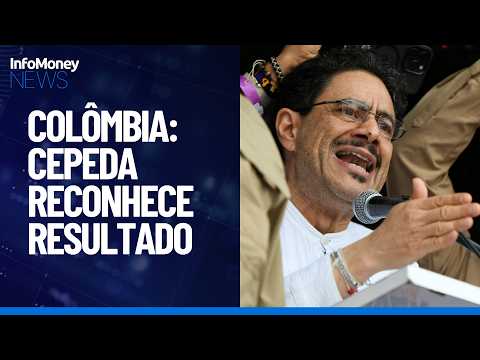 Na Colômbia, candidato de esquerda reconhece resultado | InfoMoney News
