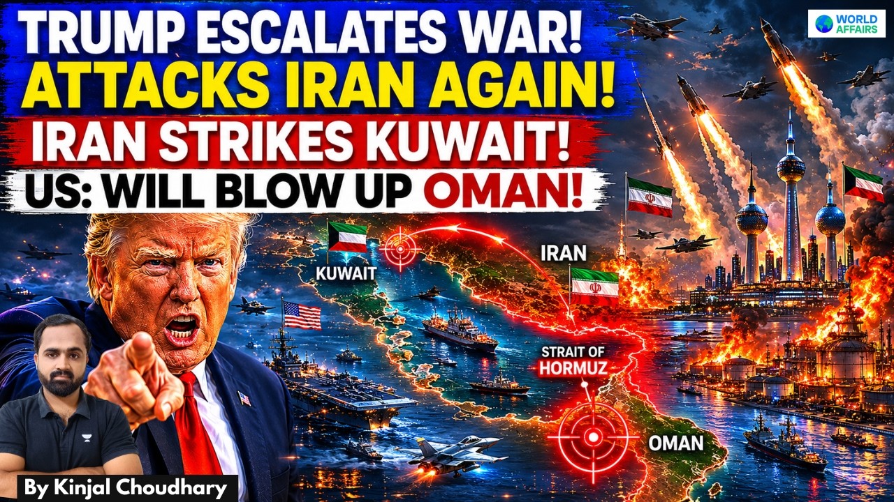 HORMUZ EXPLODES - US Attacks Iran, Iran Strikes Kuwait! TRUMP Threatens To Destroy Ally Oman! Kinjal