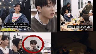 Taehyung ended up in Jungkook's room at night & Jk choked at how suggestive his request was