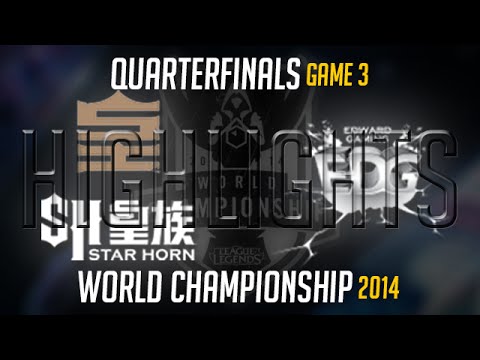 SHR vs EDG Game 3 Highlights Quarter-final | LoL World Championship 2014 Royal Club vs Edward Gaming