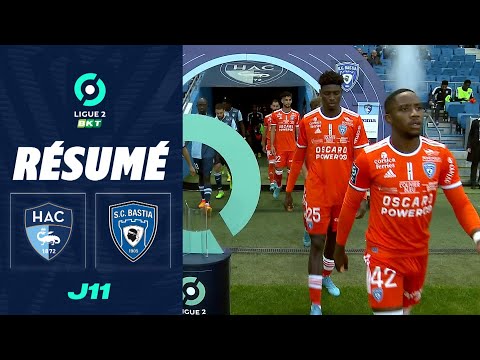 HAVRE AC - SC BASTIA (3 - 0) - Résumé - (HAC - SCB) / 2022-2023