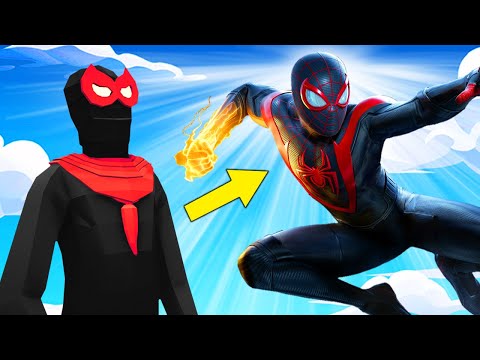 I UPGRADE Miles Morales Into A GOD! - TABS Unit Creator