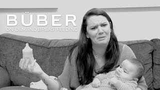 BUBER: ON-DEMAND BREASTFEEDING APP | #Momfommercials | SHUGGILIPPO