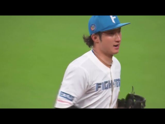 【6回表】矢のような送球!! ファイターズ・淺間大基 正確なバックホームで生還を許さない!!  2024年6月28日 北海道日本ハムファイターズ 対 福岡ソフトバンクホークス