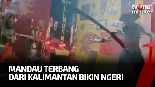 Download lagu Suku Dayak Kalimantan Perlihatkan Kesaktian Mandau Terbang, Warganet: Ketar Ketir Gak Tuh I tvOne mp3