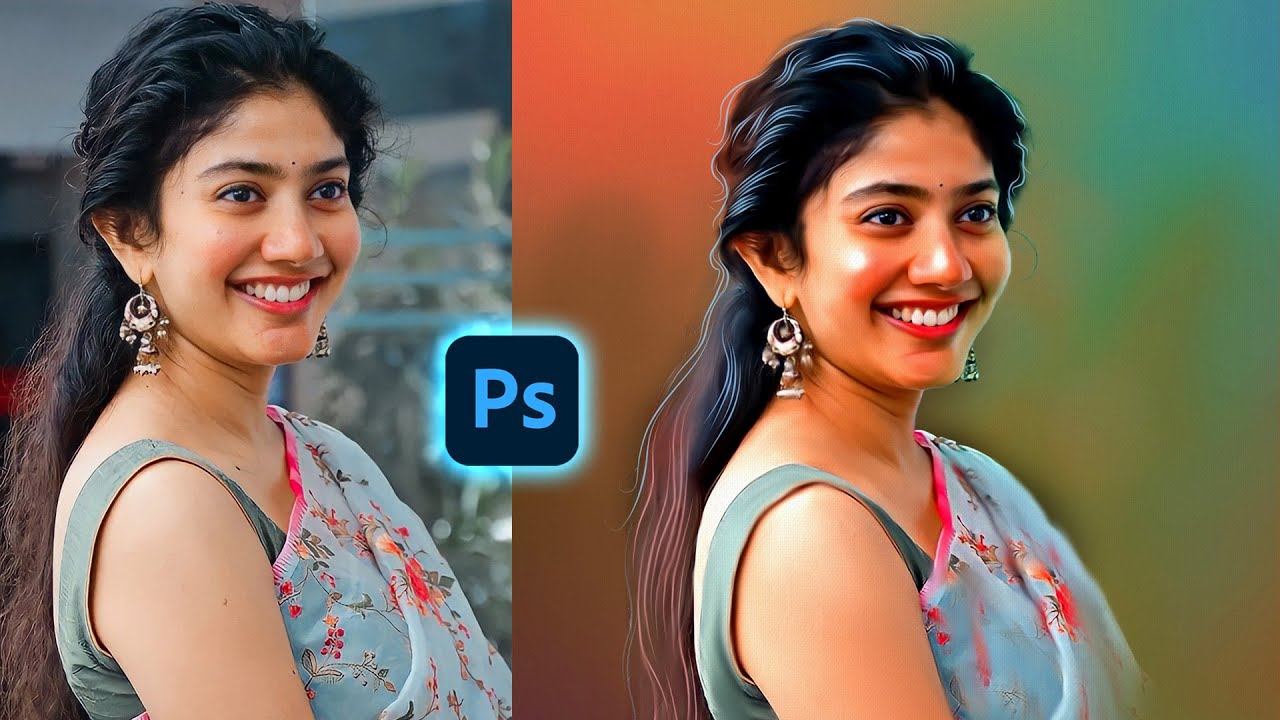 Digital Portrait Painting Tutorials in Adobe Photoshop