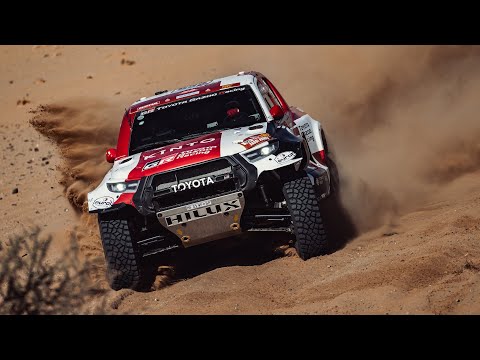 TOYOTA GAZOO Racing on Stage 8 of Dakar 2022