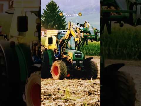 #plough #tractor #farming #farmer #field #agriculture #work #farmland #workinprogress #machine #wow