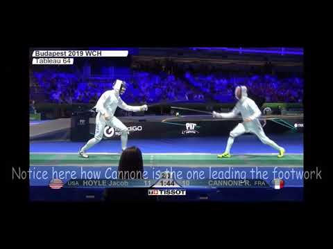 How to Fleche in Epee like Romain Cannone!