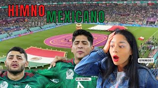 EXTRANJERA REACCIONA HIMNO MEXICANO en el MUNDIAL QATAR 2022