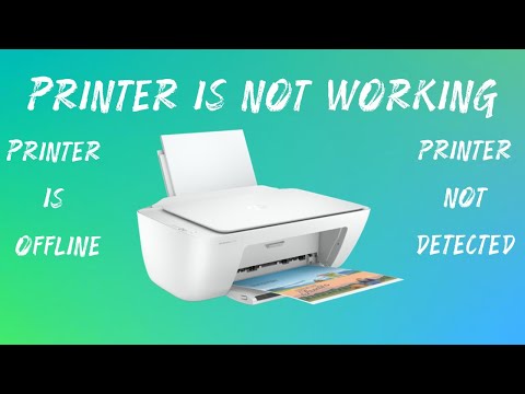 Printer NOT Working / Offline / Not Recognized - Fix