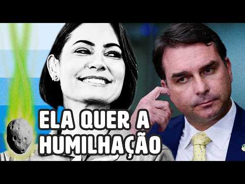 MICHELLE IMPÕE CONDIÇÃO PARA APOIAR CANDIDATURA DE FLÁVIO BOLSONARO | PLANTÃO
