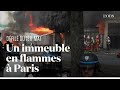Manifestation du 1er-Mai : le violent incendie d'un immeuble en construction à Paris