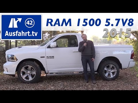 2015 RAM 1500 Regular 5.7L V8 - Test Drive, Review (German)