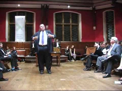 David Mixner - Oxford Union America Debate