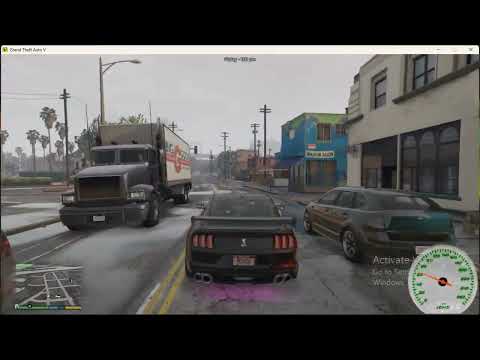 GTA5 : FORD MUSTAGE GAMEPLAY | INDIAN CAR | REAL CAR DRIVING | GTX1050TI 60 FPS | 2023 #gta5