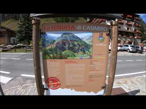 Via ferrata Casimiro Val di Rhemes Valle d'Aosta - DJI Mavic Mini Gopro Hero