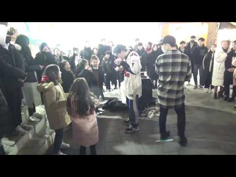 [180119] DOB (디오비) Hongdae 🎁 양성열 + Taeyou 🔥 MIC DROP - BTS