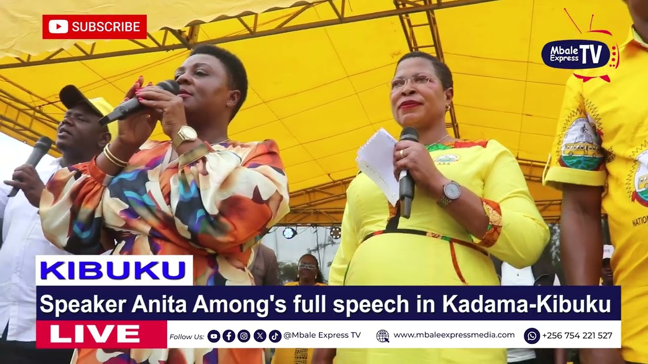 Speaker Anita Among's Full Speech at Dr. Wakida's campaign launch 