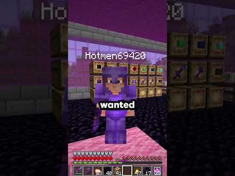 i found a FLY HACKING EGIRL on my minecraft lifesteal smp server...