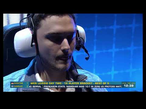 ShoWTimE vs Namshar | 十六強 | 2018 WCS 萊比錫巡迴賽