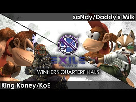 Project M: King Koney/KoE V saNdy/Daddy's Milk - Exile 93 Tournament SSBPM