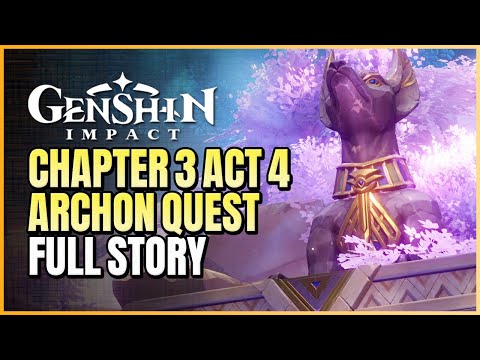 King Deshret And The Three Magi Full Story | Sumeru Version 3.1 Archon Quest Part 4 | Genshin Impact