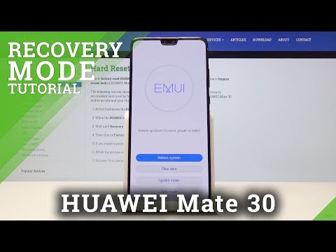 HUAWEI Mate 30 Hard Reset by Recovery Mode / Bypass Screen Lock