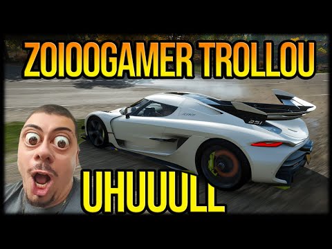 Forza Horizon 4 - ZOIOOGAMER TROLLOU o KOENIGSEGG JESKO