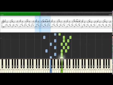 Anne Clark  Poem without words 2  Tutorial piano Synthesia