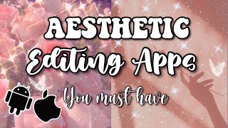 AESTHETIC EDITING APPs for phone  (Android or iOS) || Eds Manalo