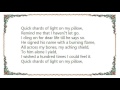 Kate Walsh - I Cling on for Dear Life Lyrics