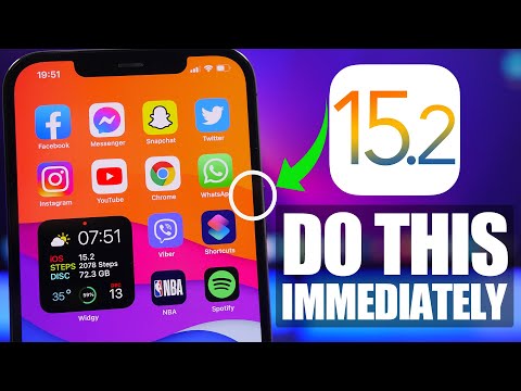 iOS 15.2 - Things TO DO After You Update !