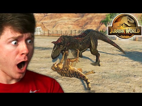 HYBRID DINOSAUR BATTLE ROYALE! - Jurassic World Evolution 2