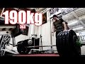 【筋トレ】デッドリフト190㎏!~重大発表!
