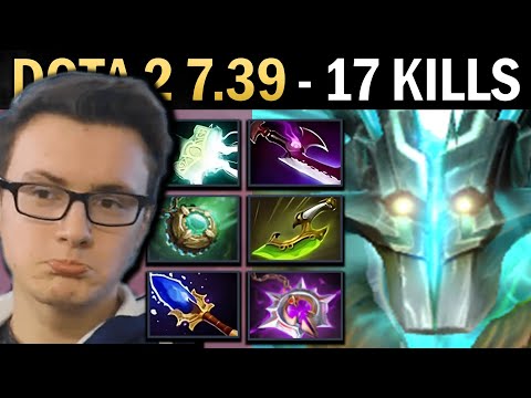 Juggernaut Gameplay Miracle with Silveredge and 17 Kills - Dota 2 7.39
