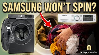 Samsung Washer Won't Spin? Try This First (60% Success) + 5 More Fixes