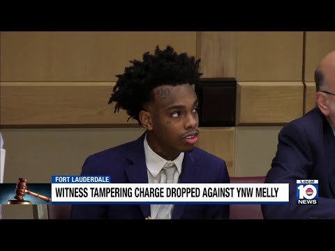 Witness tampering charge dropped against rapper YNW Melly in South Florida