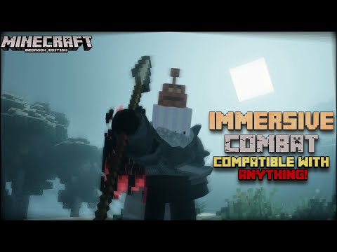 IMMERSIVE COMBAT: The Most COMPATIBLE COMBAT ADDON for Minecraft Bedrock