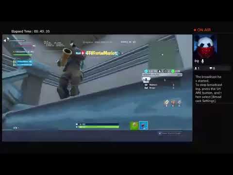 Fortnite playing With PC players!!!