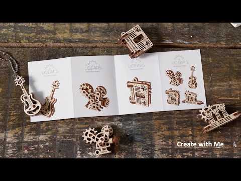 UGears U-Fidgets: Creation - 4 Models