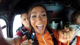 preview picture of video 'Skydive Interlaken, Gina Scarpello, 24.7.2014'