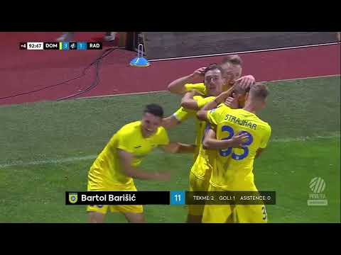 PLT, 9. krog: Domžale 3-1 Radomlje