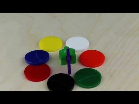 Paper Miniature Base, 25mm, Red video