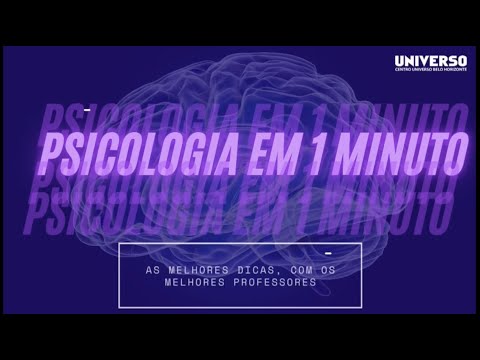 PSICOLOGIA EM 1 MINUTO  - INTELIGÊNCIA EMOCIONAL