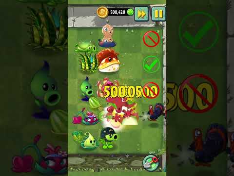 PvZ 2  -  Tiger Grass Team & Other Plant Teams Vs Hamster Ball Zombies #shorts #pvz2