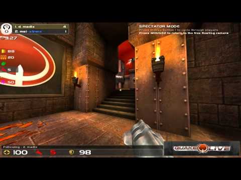 Quake Live strenx vs madix 1/2